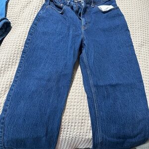 Abercrombie & Fitch Blue Straight Leg Jeans